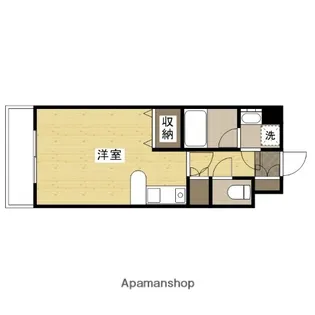 舟入FLATS【5階】の間取り