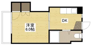 ヤマトビル【4階】の間取り