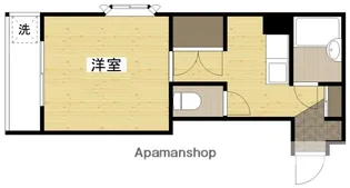 宇品丸八ビル【3階】の間取り