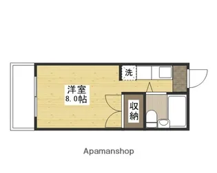 ウイング五日市【4階】の間取り