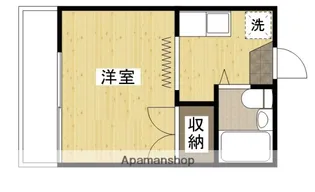ウイング五日市【4階】の間取り