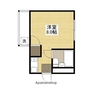 サンライズ三宅 B棟【3階】の間取り