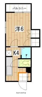 谷川ビル【5階】の間取り