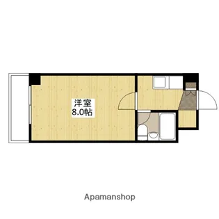 パレ・ドゥ・グレース【4階】の間取り