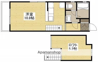 エンバシーコート矢賀【2階】の間取り