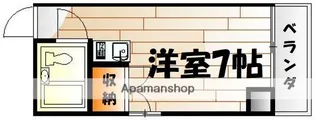 サンシャイン舟入本町【5階】の間取り