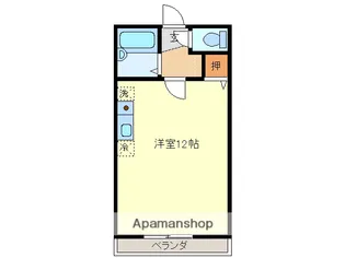 パステルクボ18【2階】の間取り