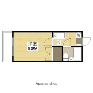 チェリス帆立【2階】の間取り