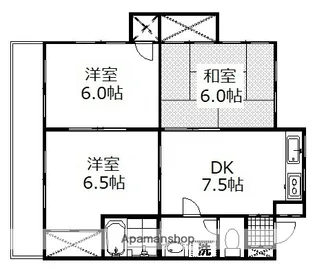 根石ビル【3階】の間取り