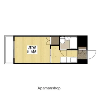 舟入 松尾ビル【4階】の間取り