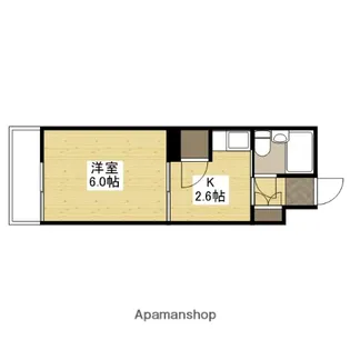 SS江波ビル【4階】の間取り