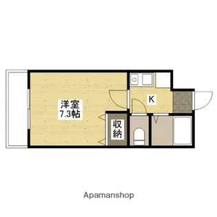 サンヒルズ古市【4階】の間取り