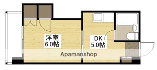 コーポ平和【4階】の間取り