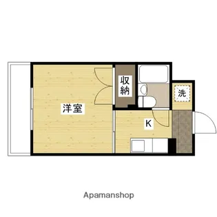 グレース中広通り【2階】の間取り