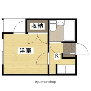 AXAリバーサイド新庄【1階】の間取り