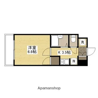アストラルヤマナカ【6階】の間取り
