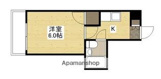 サンコーポ大宮【4階】の間取り