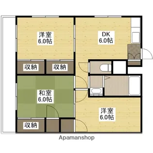 橋田ビル【2階】の間取り