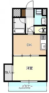 パレ辻本【2階】の間取り