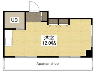 第三西林ビル【8階】の間取り