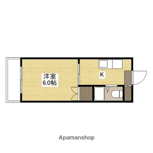 第2田中ビル【3階】の間取り