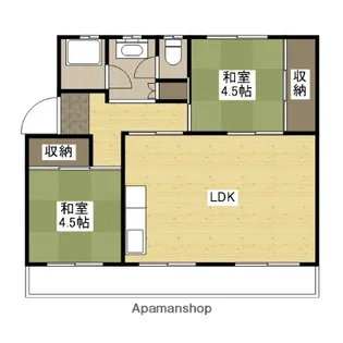 MHポート【4階】の間取り