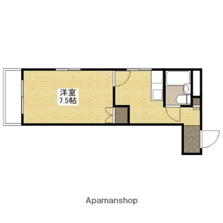信和ビル【306号室】の間取り