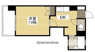 第1品川ビル【302号室】の間取り