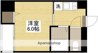 にしたやビル【6階】の間取り