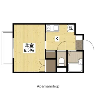 チェリス伴【2階】の間取り