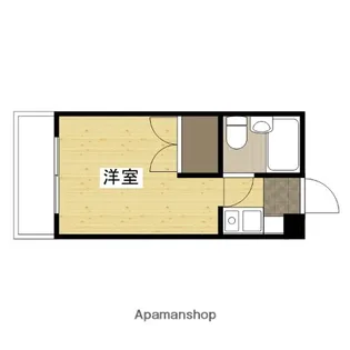 サンゴマンション【4階】の間取り