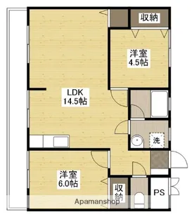 SYコートマンション【1階】の間取り