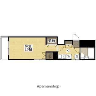 川本ビル【2階】の間取り