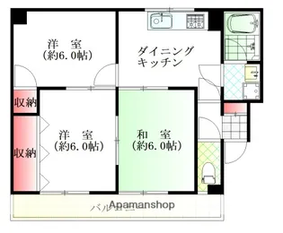 第3福田ビル【3階】の間取り