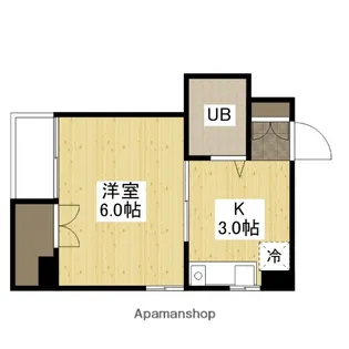 愛宕ビル【3階】の間取り
