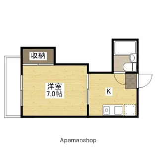 五日市中央ビル(旧 サンライズ五観橋Ⅱ)【1階】の間取り