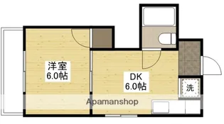 メゾンタツミ【5階】の間取り