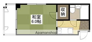 サンライズ矢賀B【4階】の間取り
