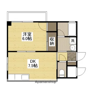 佐伯ビル【2階】の間取り