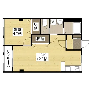 第二松田ビル【4階】の間取り