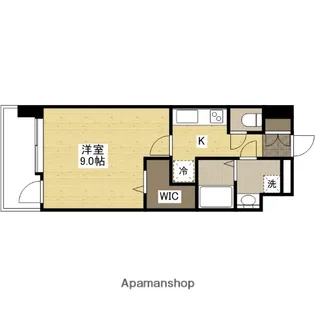 パークフラッツ土橋【8階】の間取り