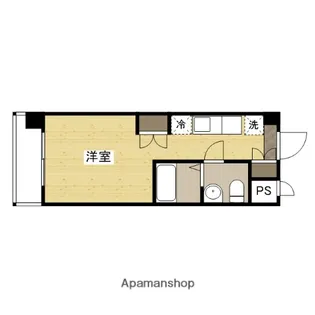 レジディア比治山公園【2階】の間取り