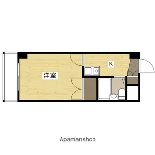 レジェンド草津南(旧アスプロパラティ’7)【5階】の間取り