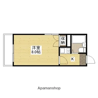 第13やたがいビル【4階】の間取り