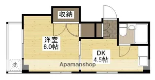 RGT竹屋町BUILDING(旧小田ビル)【5階】の間取り