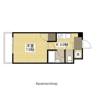 レジャンデールⅡ【3階】の間取り