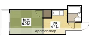 アミティ白島【5階】の間取り
