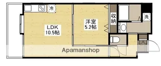 プリウス横川【6階】の間取り