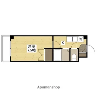 大村ビル【3階】の間取り