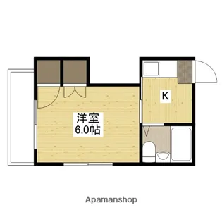 カトウビル【3階】の間取り